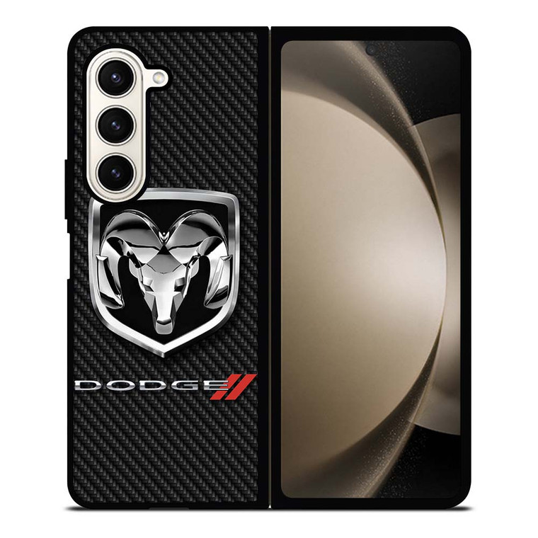 DODGE CHARGER CARBON Samsung Galaxy Z Fold 5 Case Cover