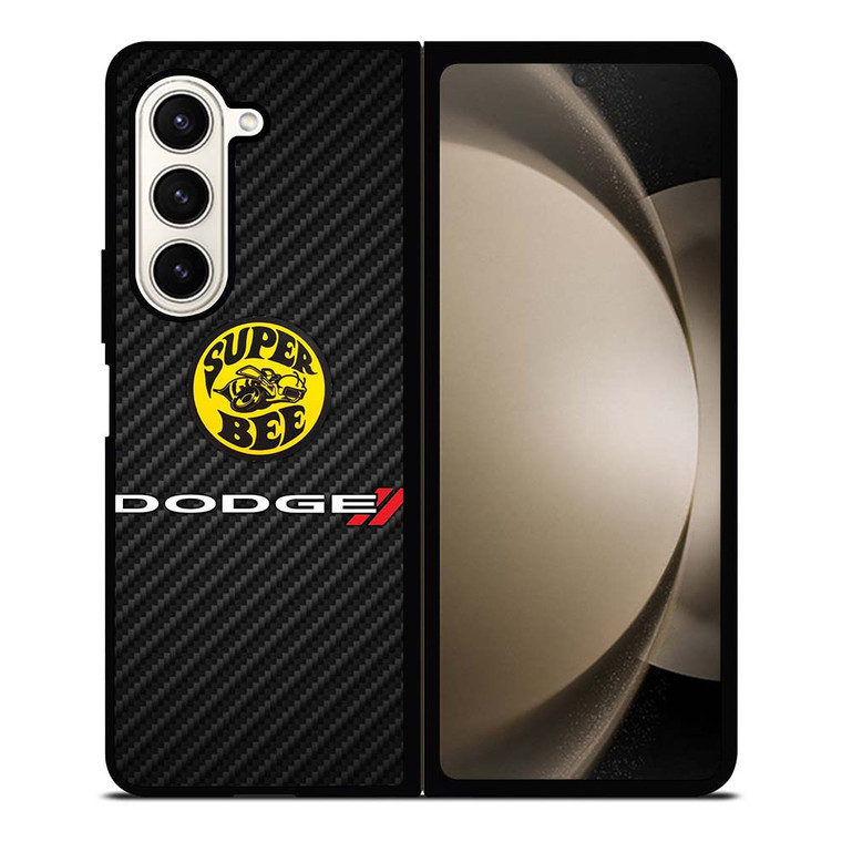 DODGE CHARGER SUPER BEE CARBON Samsung Galaxy Z Fold 5 Case Cover