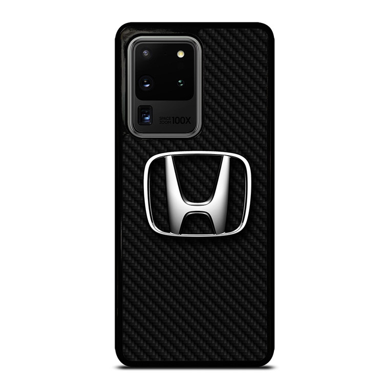 HONDA MOTOR CARBON FIBER Samsung Galaxy S20 Ultra Case Cover