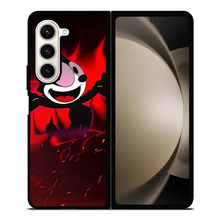 FELIX THE CAT Samsung Galaxy Z Fold 5 Case Cover