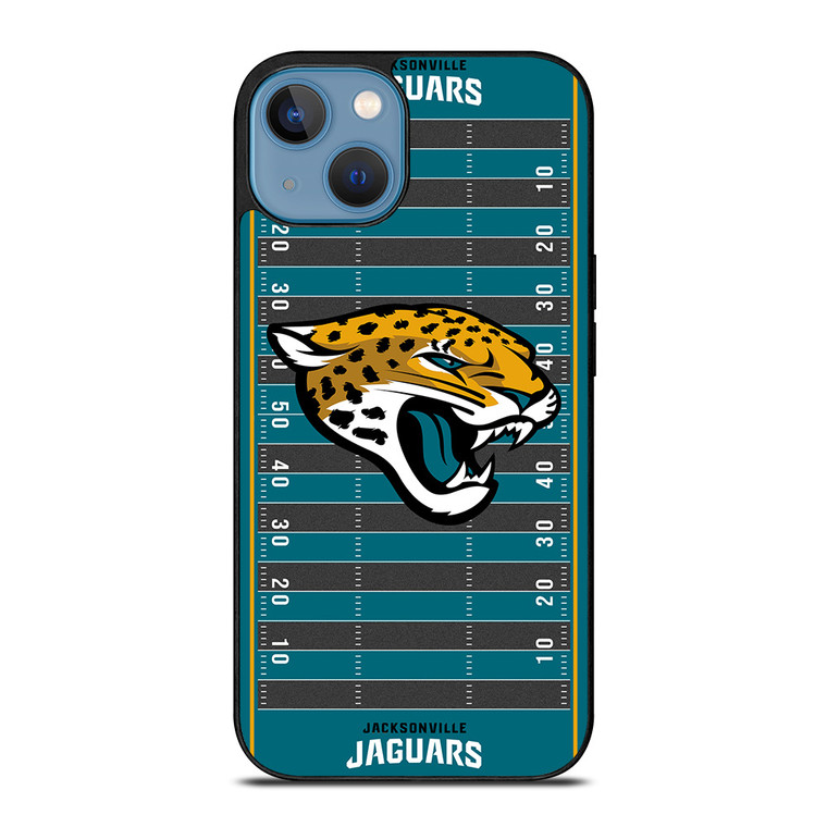 JACKSONVILLE JAGUARS FOOTBALL FIELD iPhone 13 Case Cover