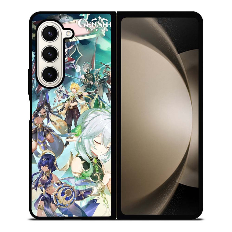 GENSHIN IMPACT MOBILE GAME CHARACTERS Samsung Galaxy Z Fold 5 Case Cover