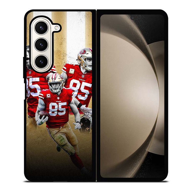 GEORGE KITTLE SAN FRANCISCO 49ERS MLB 2 Samsung Galaxy Z Fold 5 Case Cover