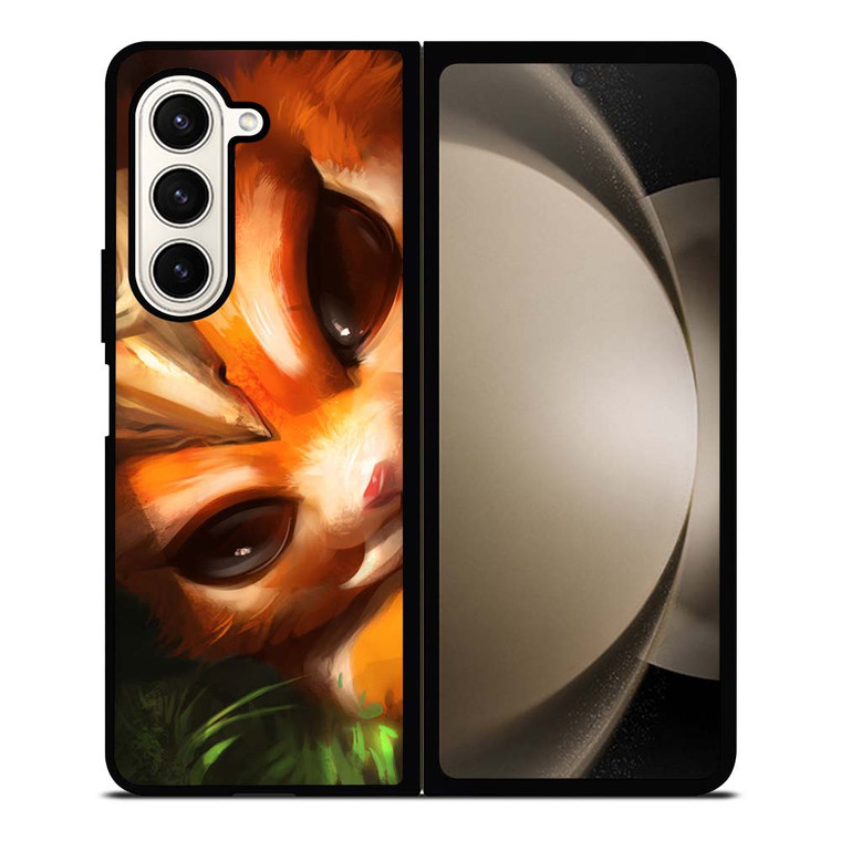 GNARA LEAGUE OF LEGENDS CUTE Samsung Galaxy Z Fold 5 Case Cover