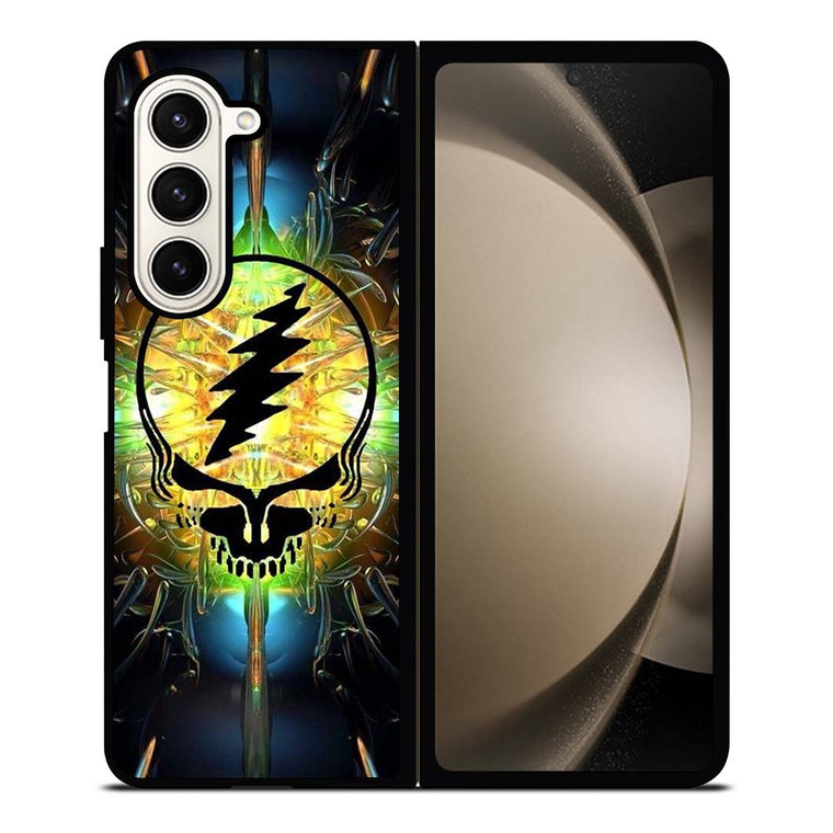 GRATEFUL DEAD BAND ART LOGO Samsung Galaxy Z Fold 5 Case Cover