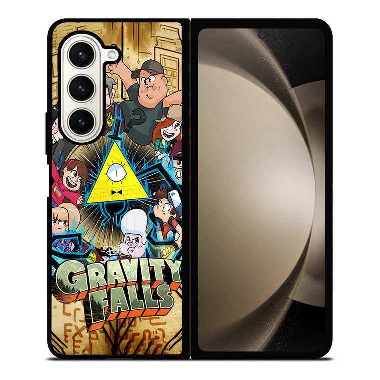 GRAVITY FALLS AND FRIENDS Samsung Galaxy Z Fold 5 Case Cover