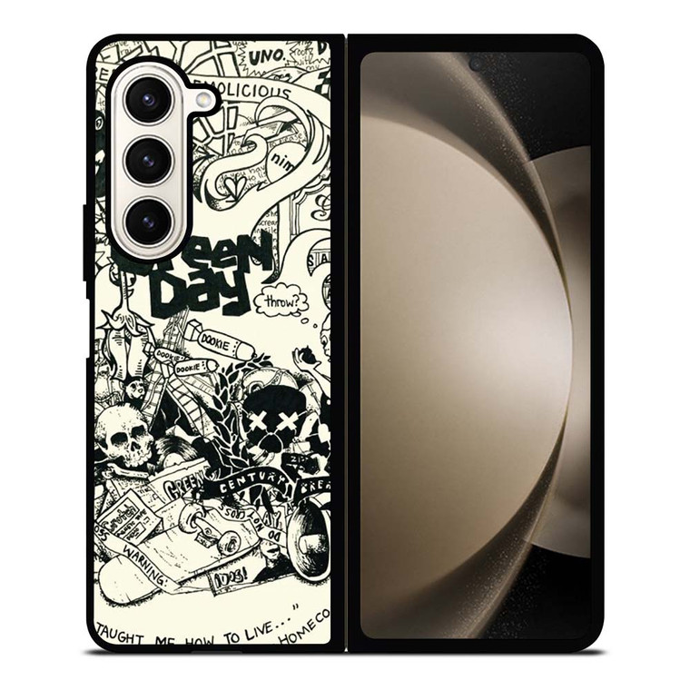 GREEN DAY BAND DEMOLICIOUS Samsung Galaxy Z Fold 5 Case Cover