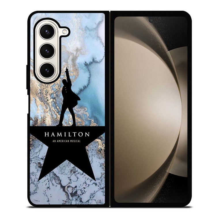 HAMILTON AN AMERICAN MUSICAL MARBLE Samsung Galaxy Z Fold 5 Case Cover