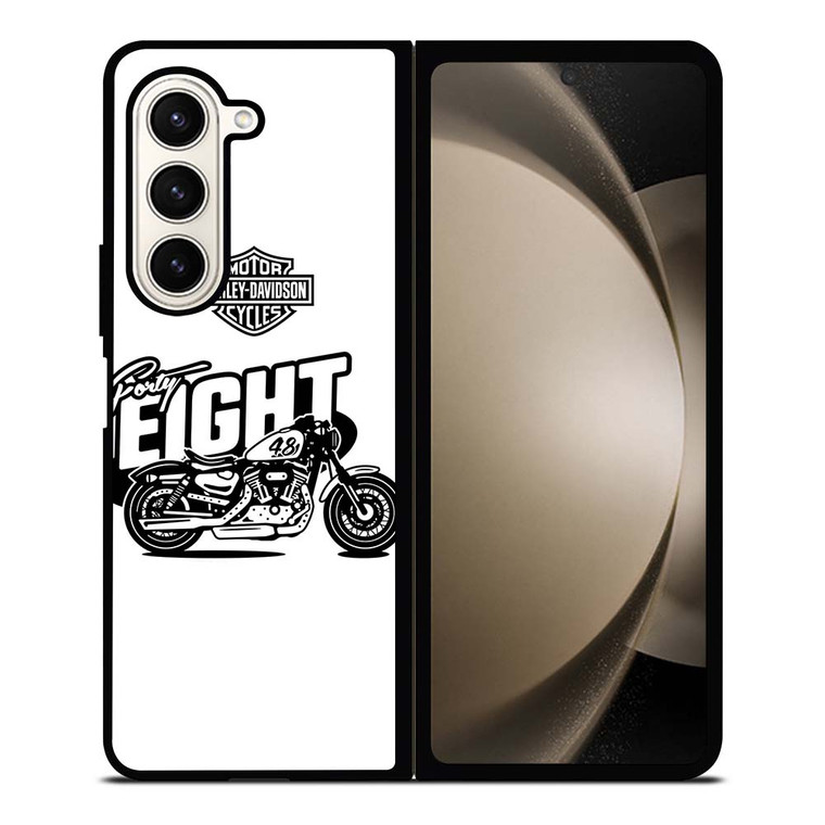 HARLEY DAVIDSON FORTY EIGHT ART Samsung Galaxy Z Fold 5 Case Cover
