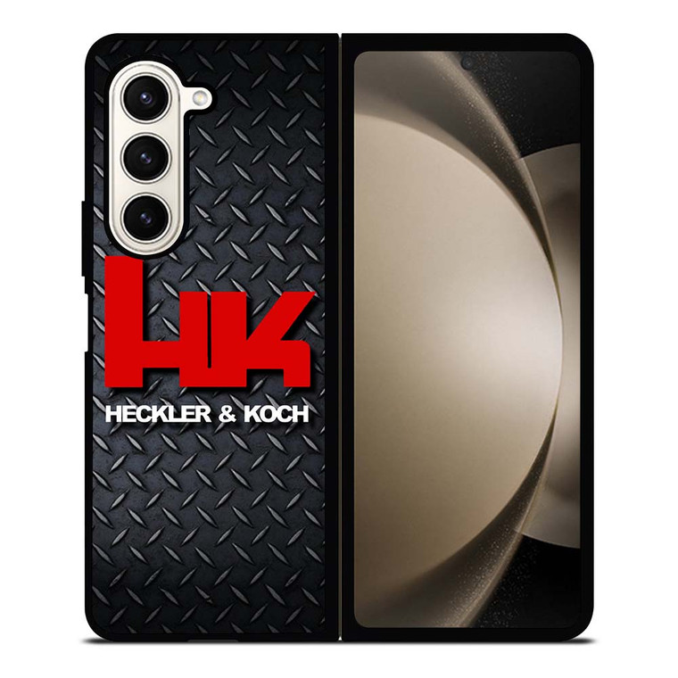HECKLER AND KOCH PLATE LOGO Samsung Galaxy Z Fold 5 Case Cover