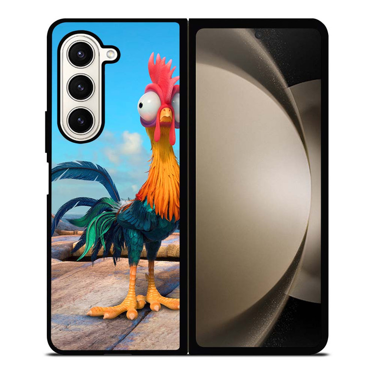 HEIHEI MOANA THE ROOSTER Samsung Galaxy Z Fold 5 Case Cover