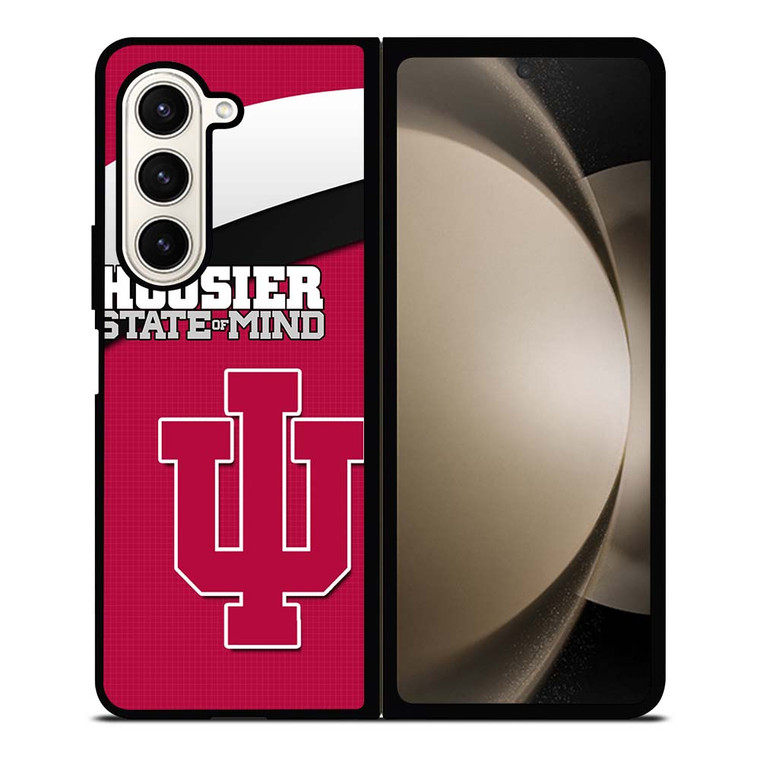 HOOSIER STATE OF MIND INDIANA NFL Samsung Galaxy Z Fold 5 Case Cover
