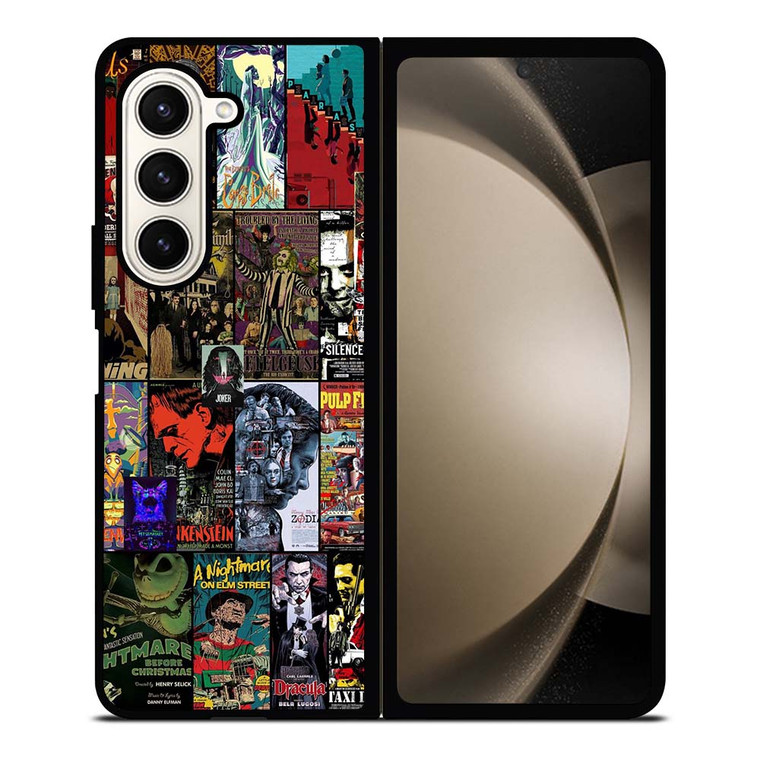 HORROR MOVIE COLLAGE Samsung Galaxy Z Fold 5 Case Cover