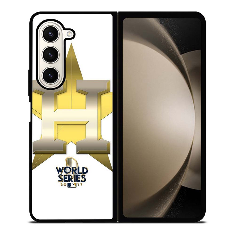 HOUSTON ASTROS WORLD SERIES  Samsung Galaxy Z Fold 5 Case Cover HOUSTON ASTROS WORLD SERIES  Samsung Galaxy Z Fold 5 Case Cover