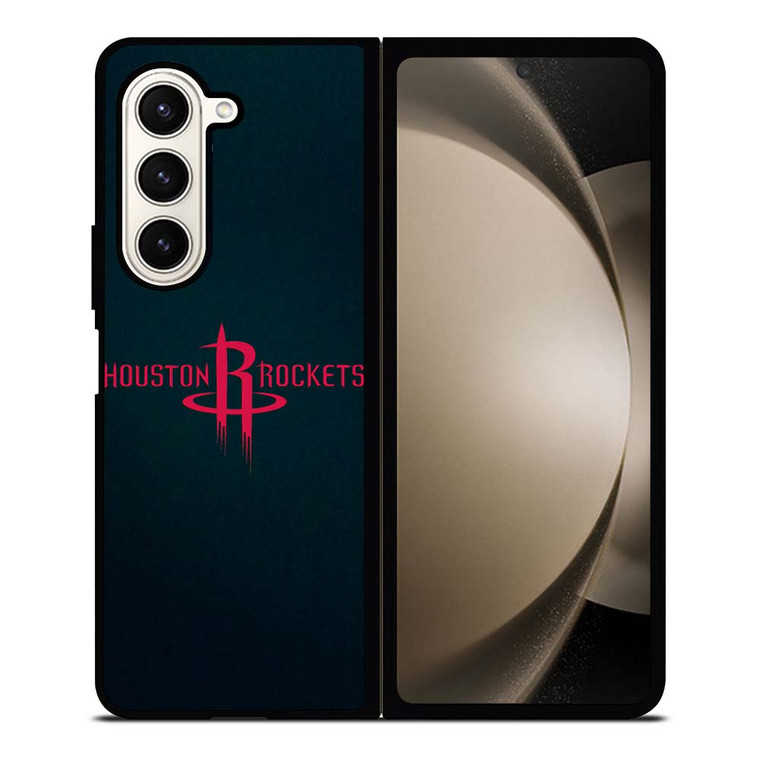 HOUSTON ROCKETS LOGO NBA Samsung Galaxy Z Fold 5 Case Cover