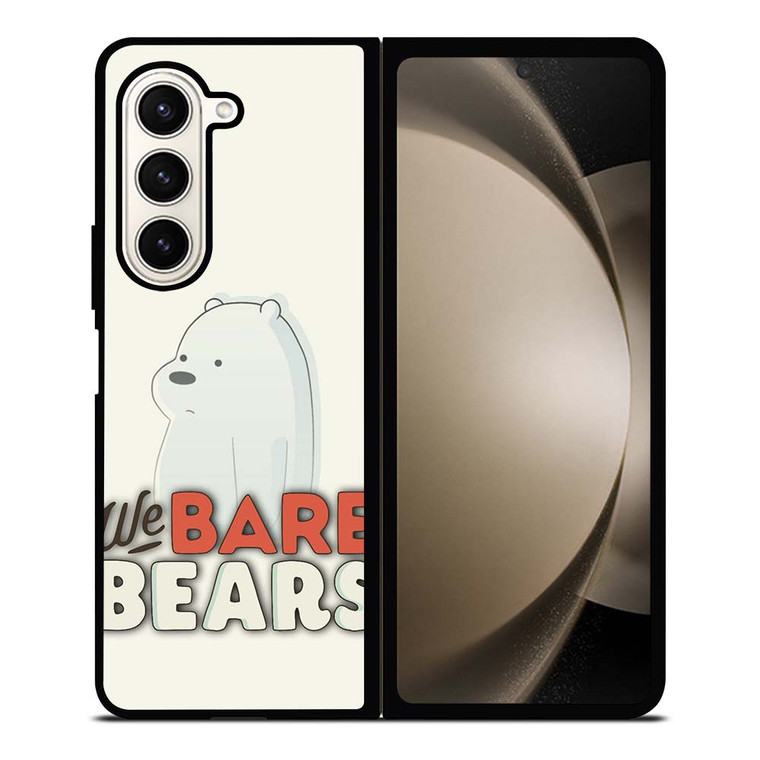 ICE BEAR WE BARE BEARS CARTOON 2 Samsung Galaxy Z Fold 5 Case Cover