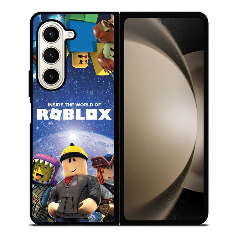 INSIDE THE WORD OF ROBLOX GAME Samsung Galaxy Z Fold 5 Case Cover