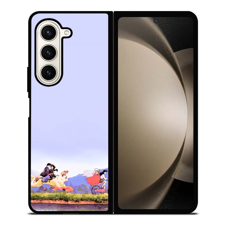 INUYASHA AND KAGOME CYCLE Samsung Galaxy Z Fold 5 Case Cover INUYASHA AND KAGOME CYCLE Samsung Galaxy Z Fold 5 Case Cover