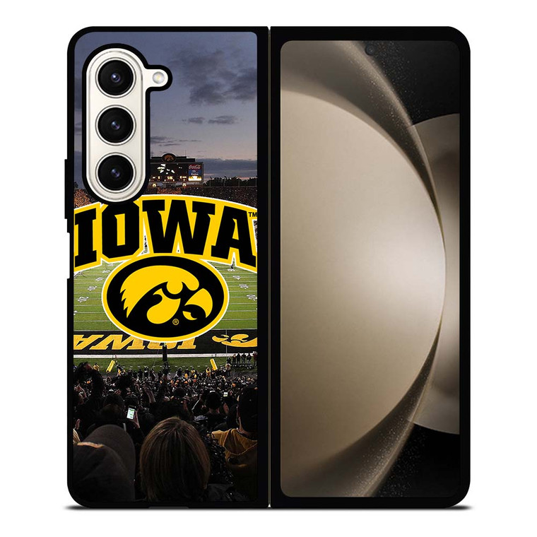 IOWA HAWKEYES FOOTBALL Samsung Galaxy Z Fold 5 Case Cover