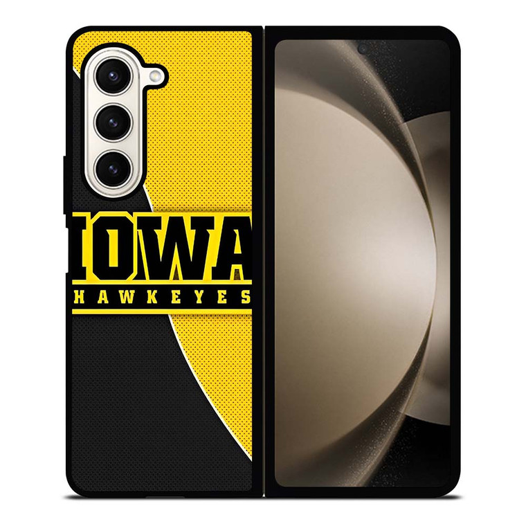IOWA HAWKEYES UNIVERSITY FOOTBALL Samsung Galaxy Z Fold 5 Case Cover