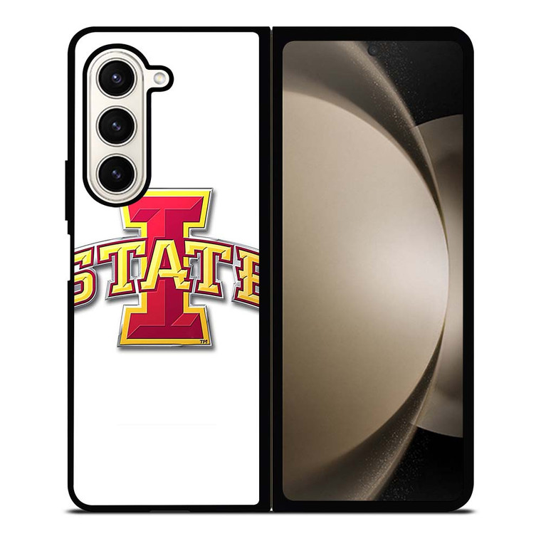 IOWA STATE CYCLONES WHITE Samsung Galaxy Z Fold 5 Case Cover