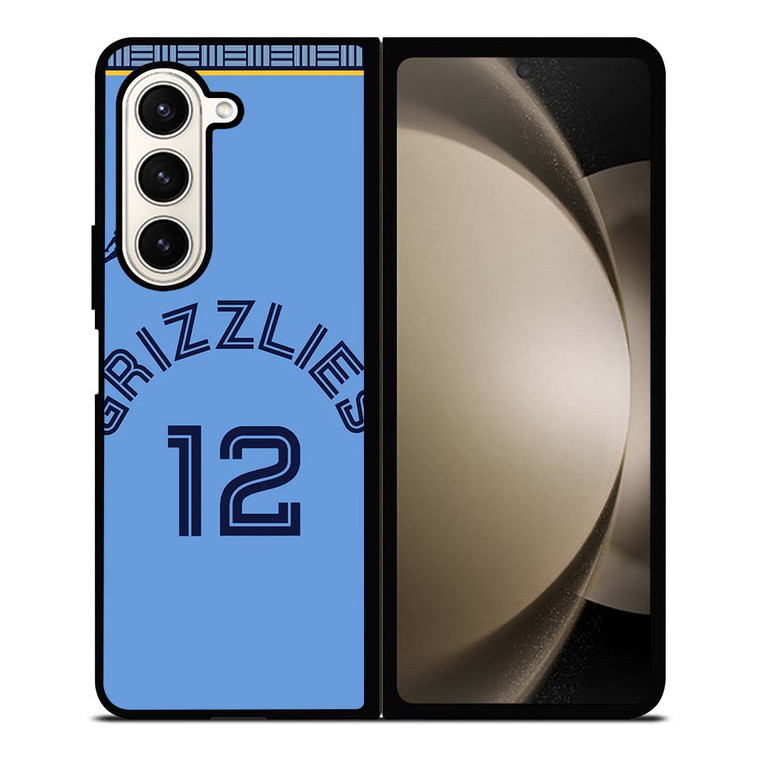 JA MORANT MEMPHIS GRIZZLIES KIT Samsung Galaxy Z Fold 5 Case Cover