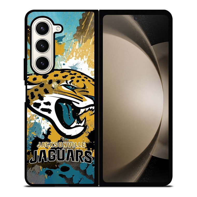 JACKSONVILLE JAGUARS ART LOGO Samsung Galaxy Z Fold 5 Case Cover