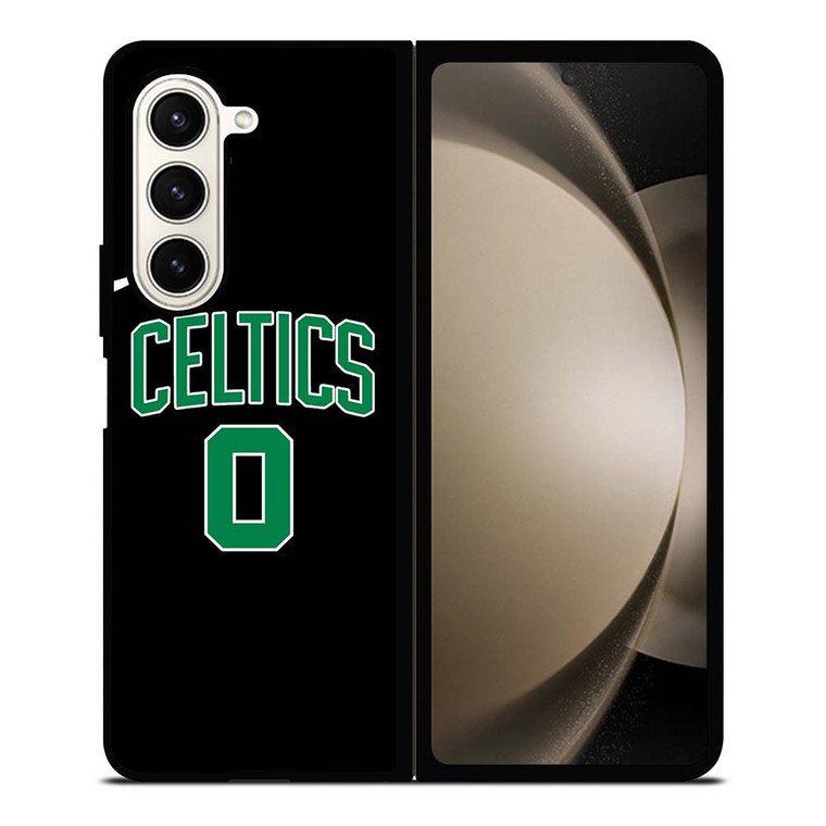 JASON TATUM BOSTON CELTICS BLACK Samsung Galaxy Z Fold 5 Case Cover