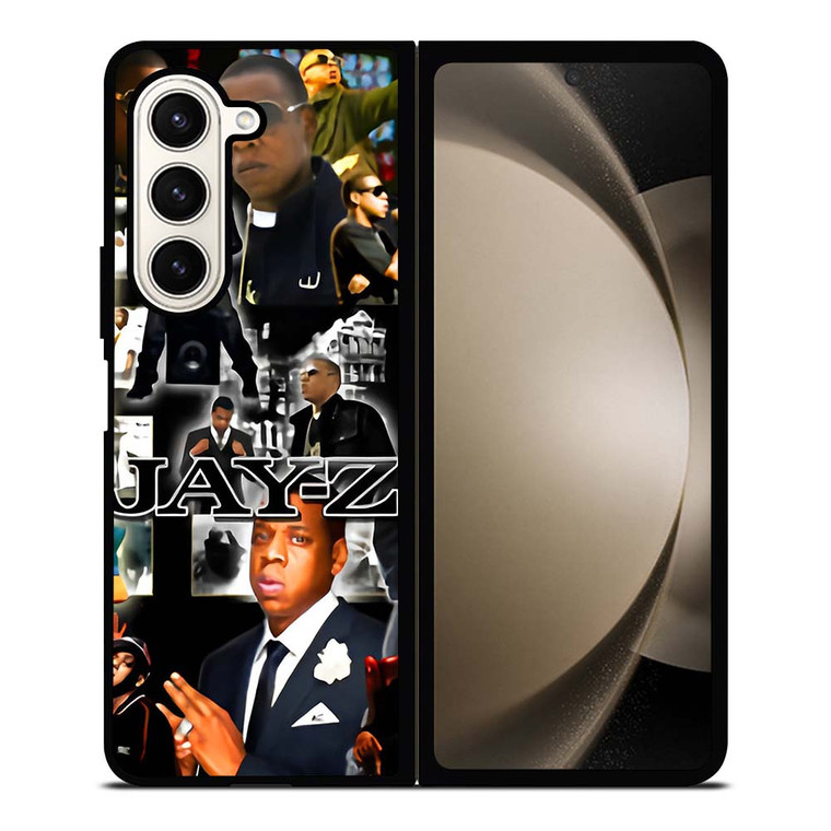 JAY Z RAPPER COLLAGE Samsung Galaxy Z Fold 5 Case Cover JAY Z RAPPER COLLAGE Samsung Galaxy Z Fold 5 Case Cover