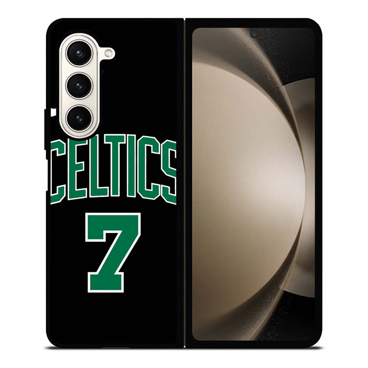 JAYLEN BROWN BOSTON CELTICS BLACK Samsung Galaxy Z Fold 5 Case Cover