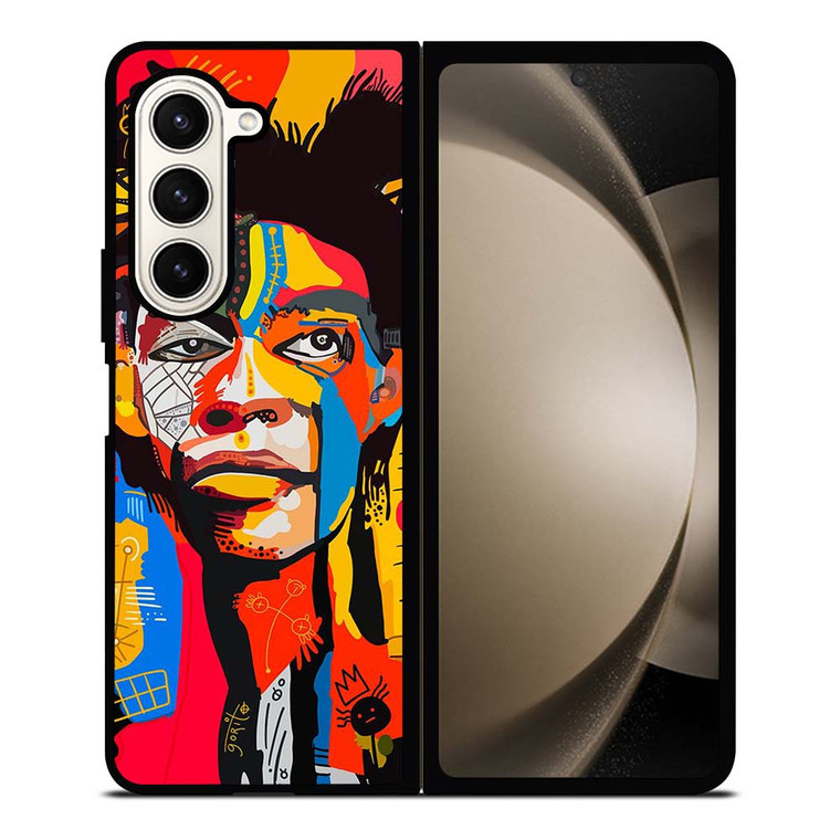 JEAN MICHEL BASQUIAT PORTRAIT Samsung Galaxy Z Fold 5 Case Cover