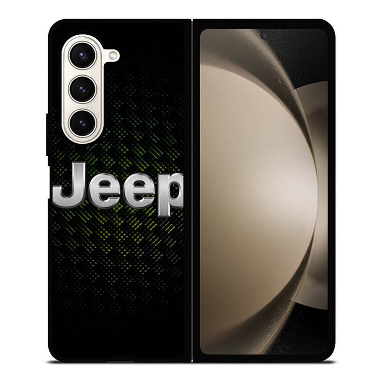 JEEP METAL LOGO Samsung Galaxy Z Fold 5 Case Cover