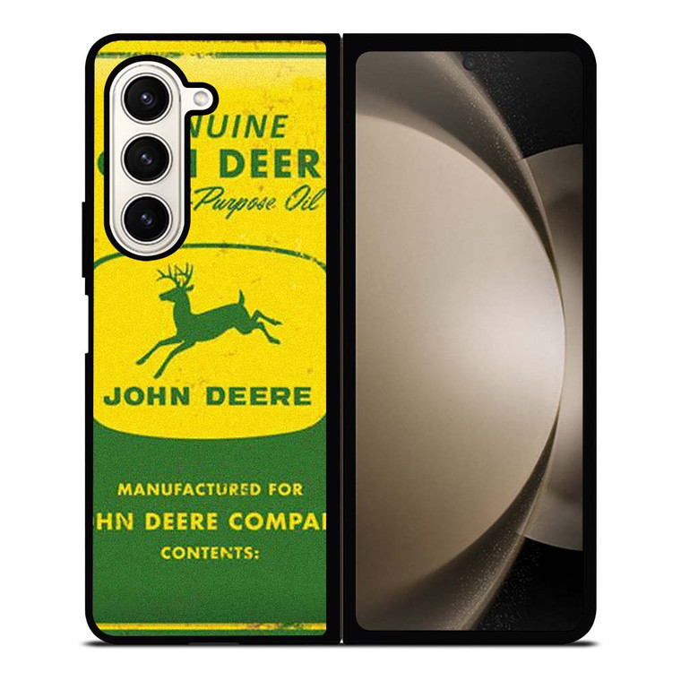 JOHN DEERE COMPANY LOGO Samsung Galaxy Z Fold 5 Case Cover