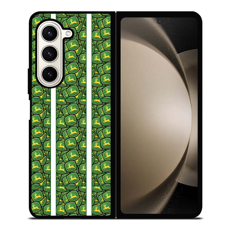 JOHN DEERE WALL COLLAGE GREEN Samsung Galaxy Z Fold 5 Case Cover JOHN DEERE WALL COLLAGE GREEN Samsung Galaxy Z Fold 5 Case Cover