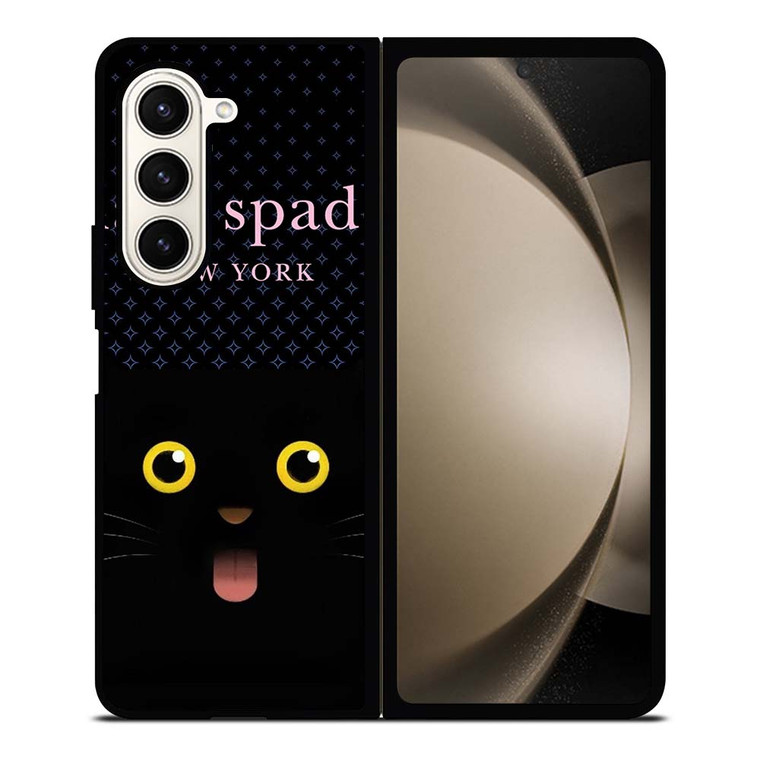 KATE SPADE CAT MEOW ICON Samsung Galaxy Z Fold 5 Case Cover