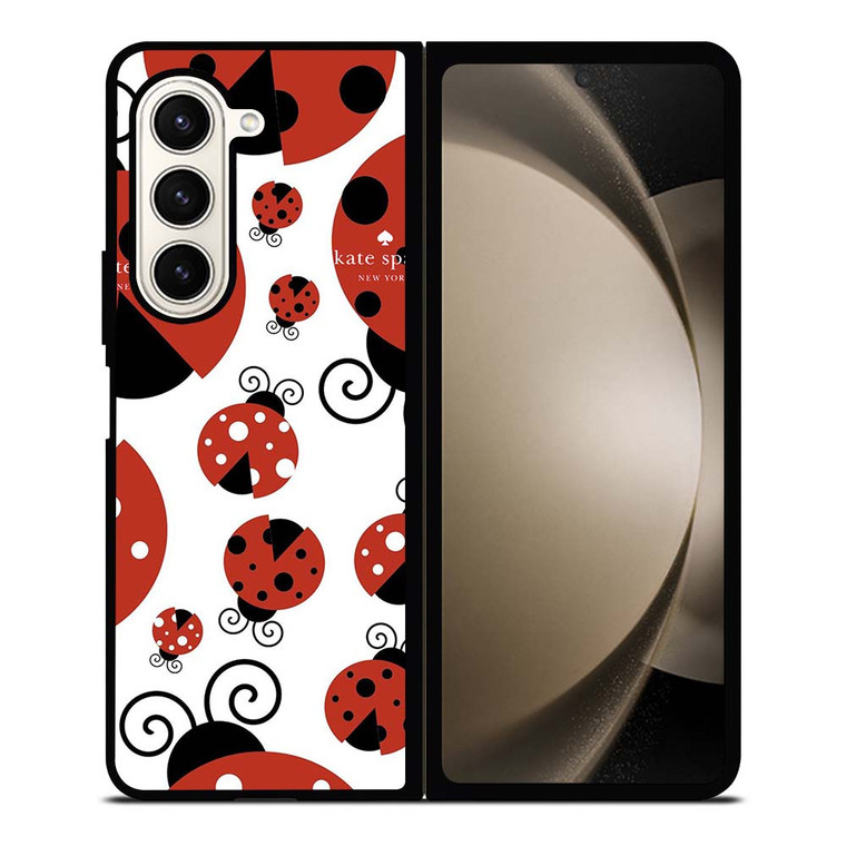KATE SPADE LADYBUG 3 Samsung Galaxy Z Fold 5 Case Cover KATE SPADE LADYBUG 3 Samsung Galaxy Z Fold 5 Case Cover