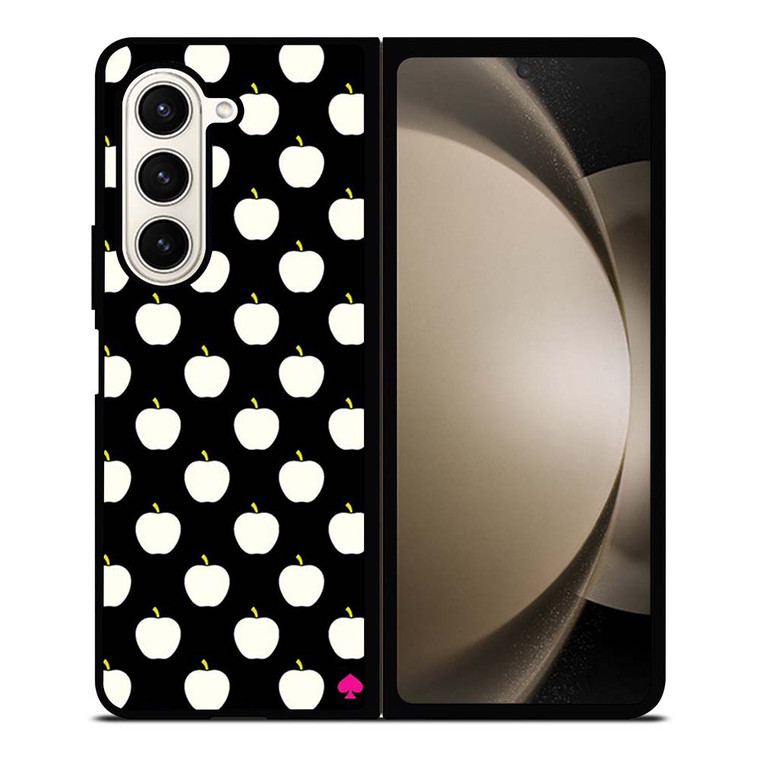 KATE SPADE LOGO APPLE COLLAGE Samsung Galaxy Z Fold 5 Case Cover