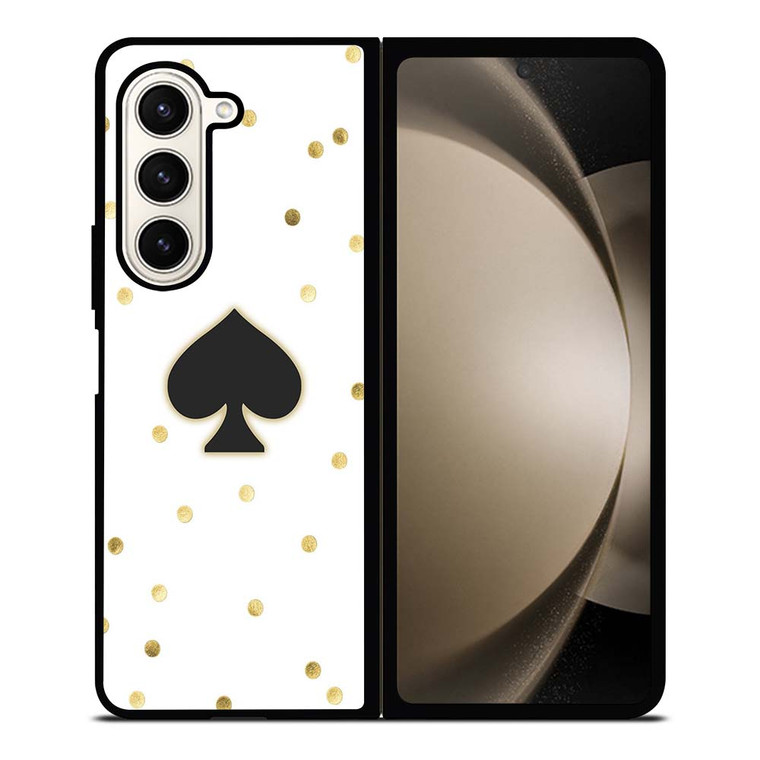 KATE SPADE NEW YORK LOGO GOLD Samsung Galaxy Z Fold 5 Case Cover