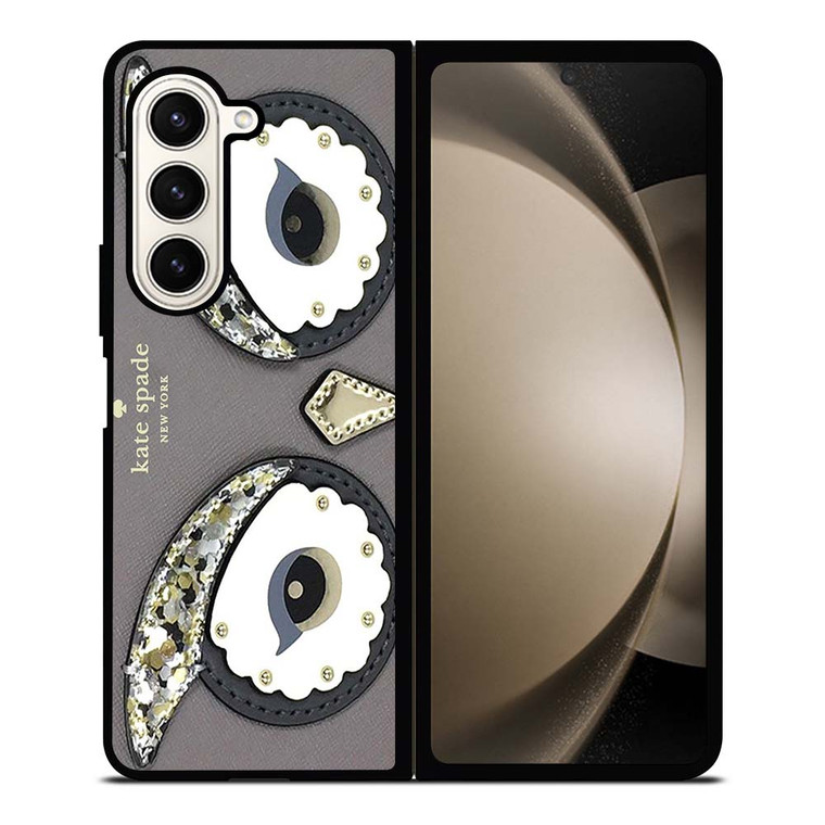 KATE SPADE OWL APPLIQUE Samsung Galaxy Z Fold 5 Case Cover