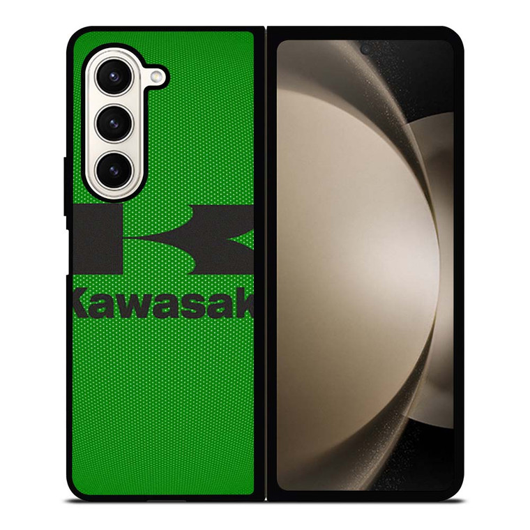 KAWASAKI MOTOR LOGO 2 Samsung Galaxy Z Fold 5 Case Cover KAWASAKI MOTOR LOGO 2 Samsung Galaxy Z Fold 5 Case Cover