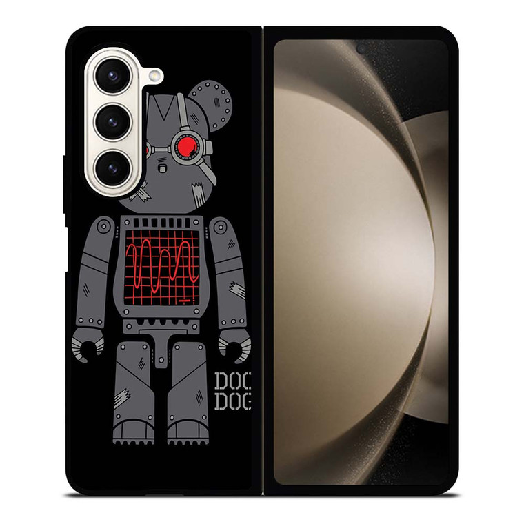 KAWS ROBOT HYPERBEAST DOC DOG Samsung Galaxy Z Fold 5 Case Cover