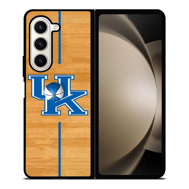 KENTUCKY WILDCATS WOODEN SYMBOL Samsung Galaxy Z Fold 5 Case Cover