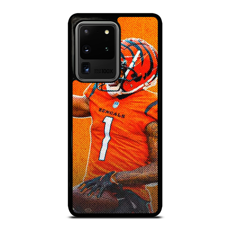 JAMARR CHASE CINCINNATI BENGALS NFL FOOTBALL 2 Samsung Galaxy S20 Ultra Case Cover