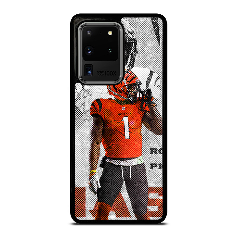 JAMARR CHASE CINCINNATI BENGALS NFL FOOTBALL Samsung Galaxy S20 Ultra Case Cover