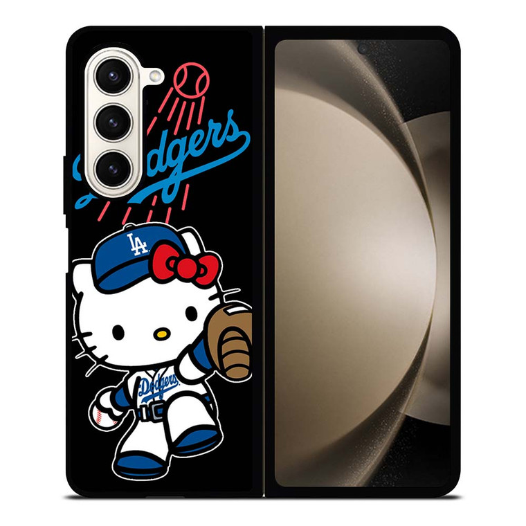 LA DODGERS HELLO KITTY BASEBALL Samsung Galaxy Z Fold 5 Case Cover LA DODGERS HELLO KITTY BASEBALL Samsung Galaxy Z Fold 5 Case Cover