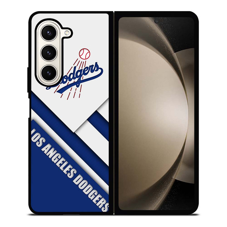 LA DODGERS WHITE BLUE STRIPS Samsung Galaxy Z Fold 5 Case Cover LA DODGERS WHITE BLUE STRIPS Samsung Galaxy Z Fold 5 Case Cover
