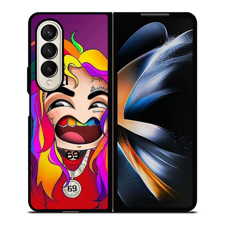 6IX9INE SIX NINE FACE CARTOON Samsung Galaxy Z Fold 4 Case Cover