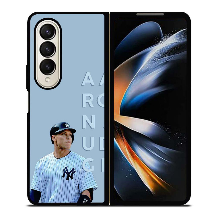 AARON JUDGE BASEBALL NEW YORK YANKEES Samsung Galaxy Z Fold 4 Case Cover