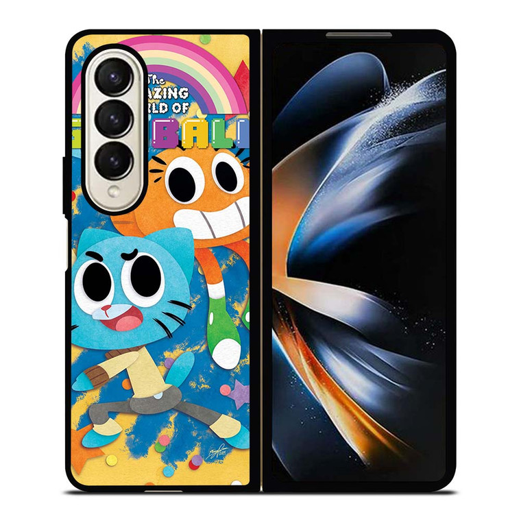 AMAZING WORLD OF GUMBALL CARTOON Samsung Galaxy Z Fold 4 Case Cover