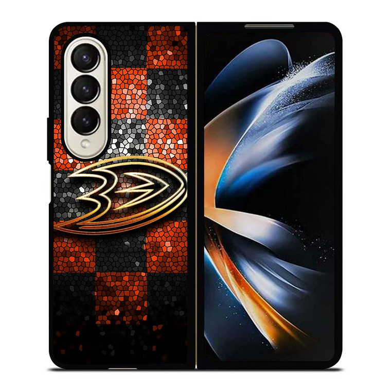 ANAHEIM DUCKS GOLD LOGO Samsung Galaxy Z Fold 4 Case Cover